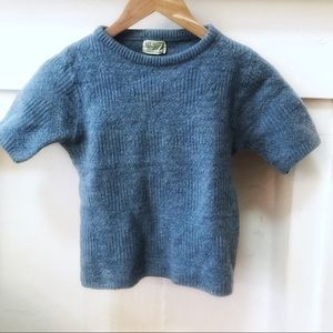 Vintage 60s wool sweater shirt